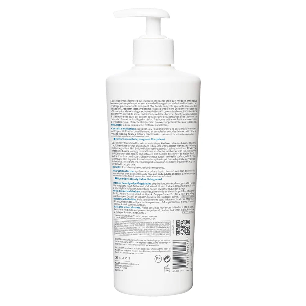 Hidratante Corporal Bioderma Atoderm Intensive Baume 500ml