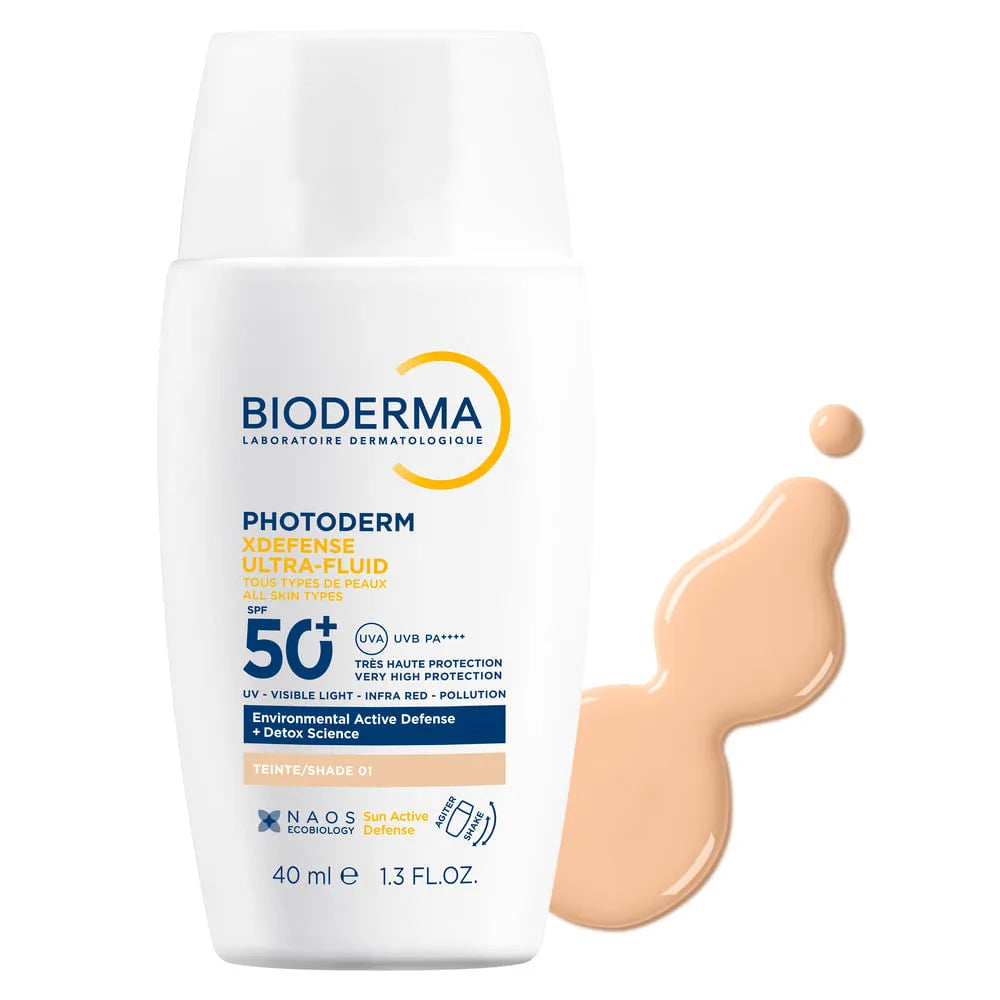 Protector Bioderma Xdefense Ultra Fluid Spf 50+ Frasco 40Ml