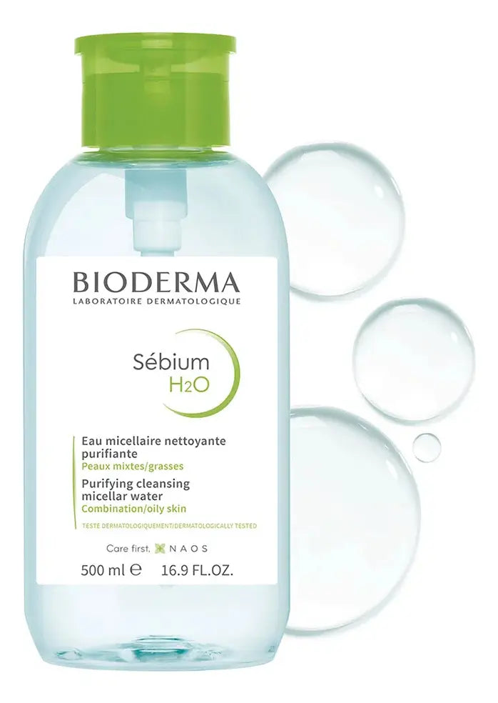 Agua Micelar Sébium H2O - Bioderma 500 ml