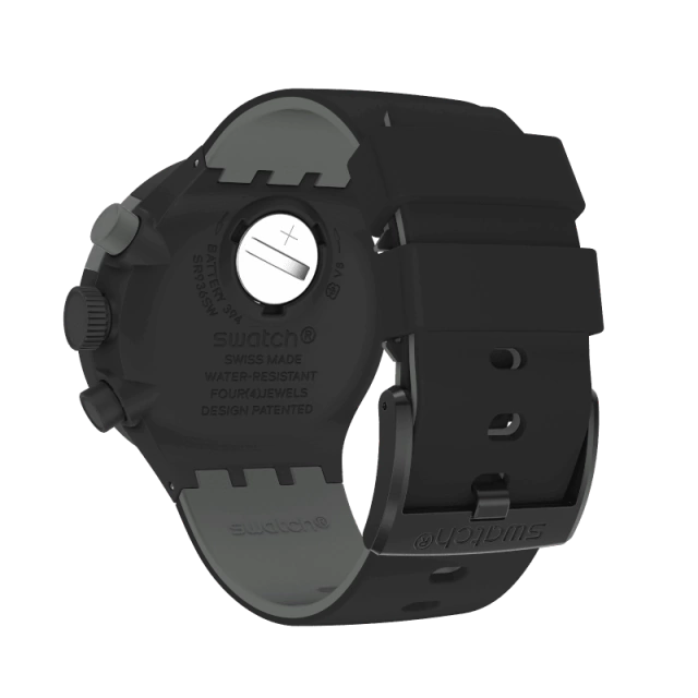 RELOJ SWATCH BIG BOLD CHRONO SB02B400 - CHECKPOINT BLACK