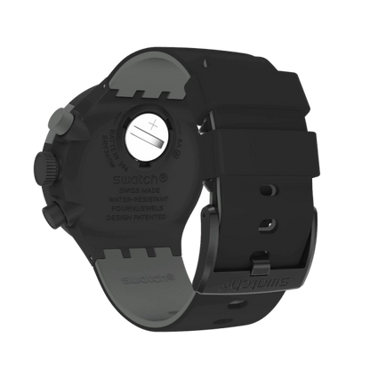 RELOJ SWATCH BIG BOLD CHRONO SB02B400 - CHECKPOINT BLACK
