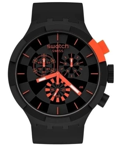 RELOJ SWATCH BIG BOLD CHRONO SB02B400 - CHECKPOINT ORANGE